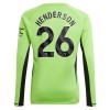 Nogometni Dres Manchester United Henderson 26 Domaći Golmanski 23/24 Dugi rukav